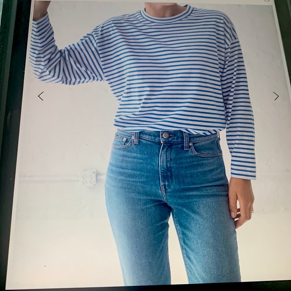 BRAND NEW NEVER WORN. Size SMALL. "The French Fry" 100%Pima Cotton